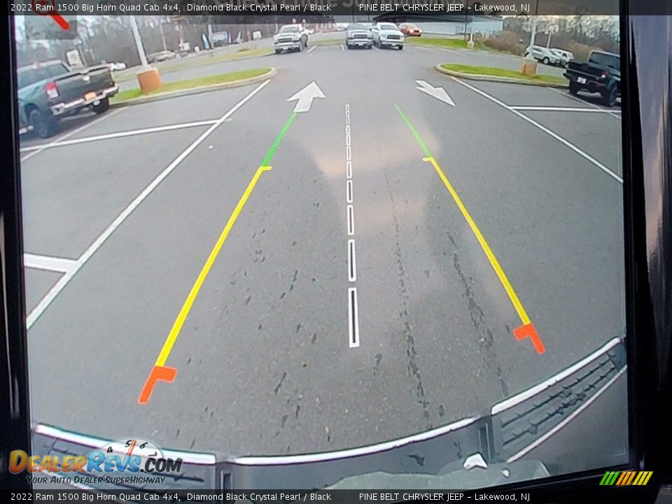 2022 Ram 1500 Big Horn Quad Cab 4x4 Diamond Black Crystal Pearl / Black Photo #16