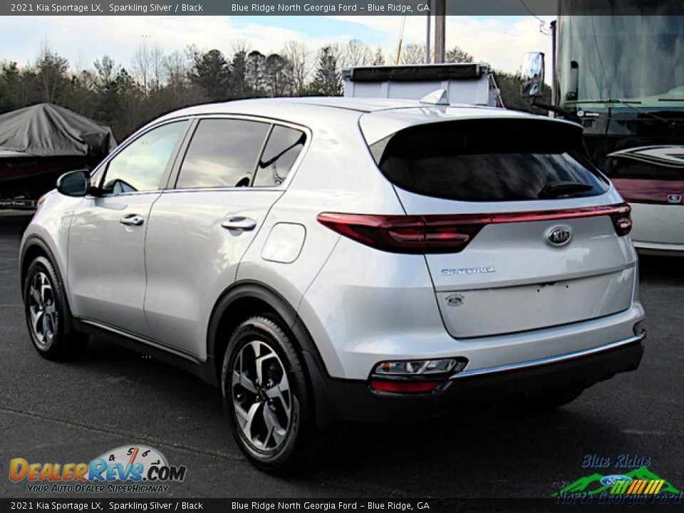 2021 Kia Sportage LX Sparkling Silver / Black Photo #3