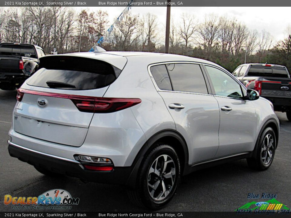 2021 Kia Sportage LX Sparkling Silver / Black Photo #5