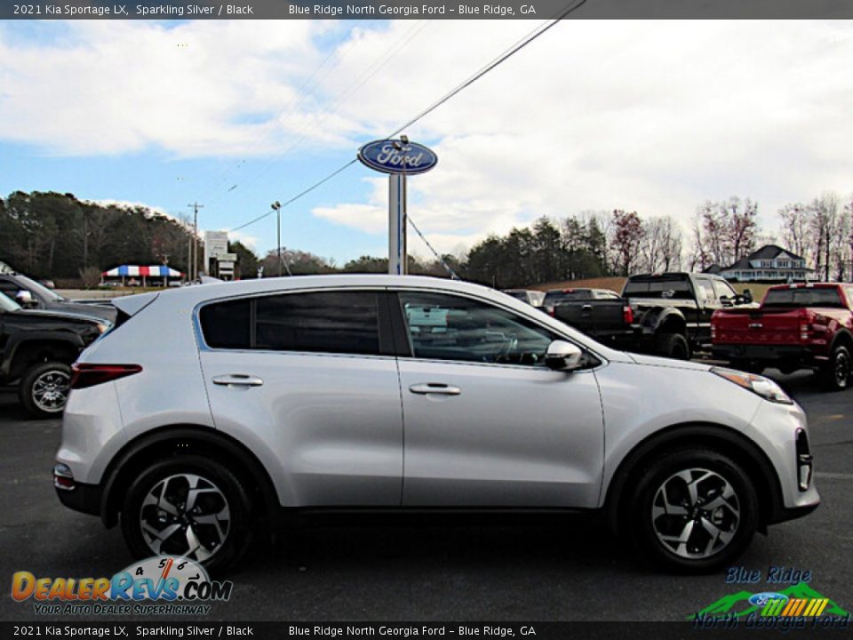 2021 Kia Sportage LX Sparkling Silver / Black Photo #6