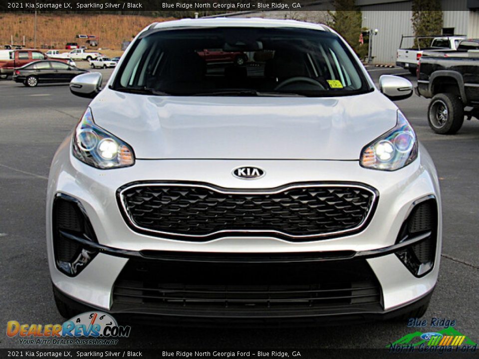 2021 Kia Sportage LX Sparkling Silver / Black Photo #8