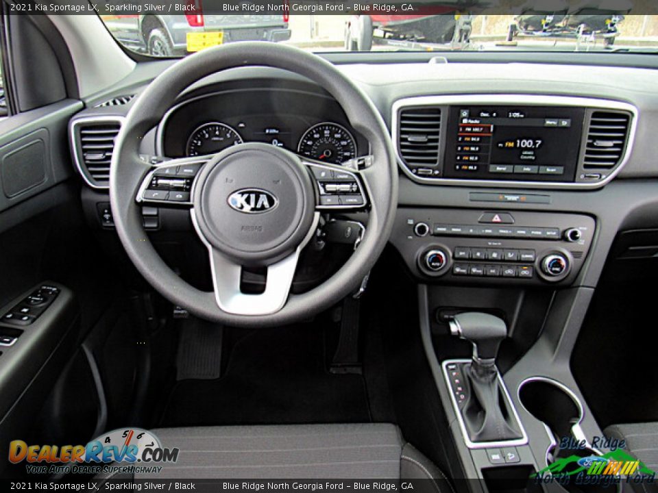 2021 Kia Sportage LX Sparkling Silver / Black Photo #14