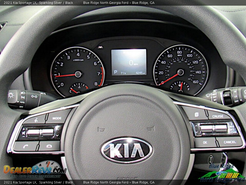 2021 Kia Sportage LX Sparkling Silver / Black Photo #16