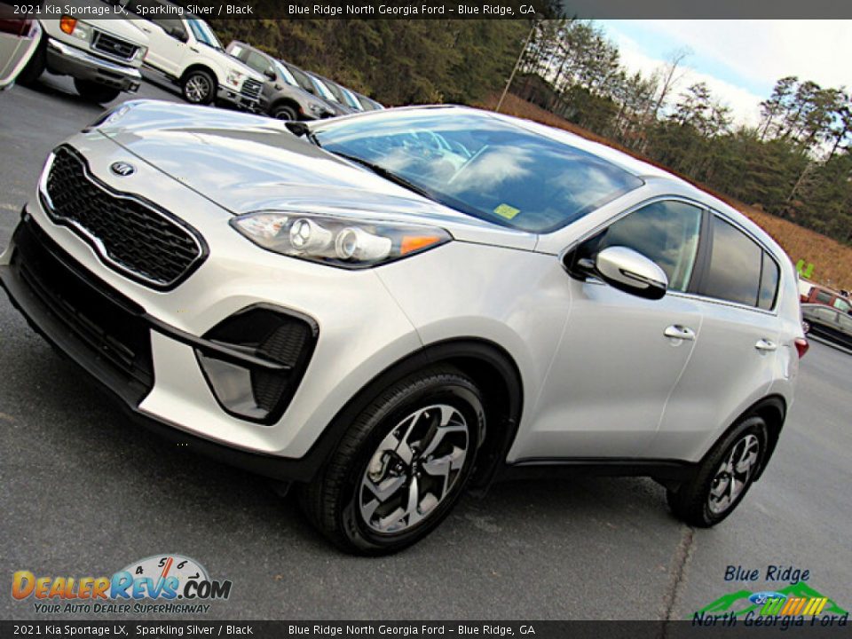 2021 Kia Sportage LX Sparkling Silver / Black Photo #22