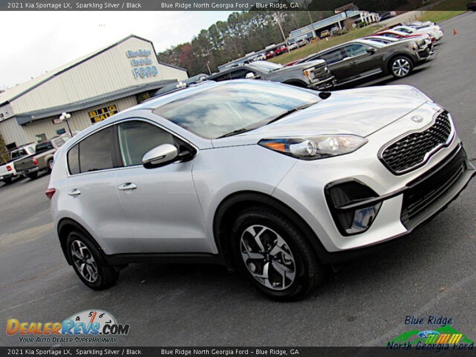 2021 Kia Sportage LX Sparkling Silver / Black Photo #23