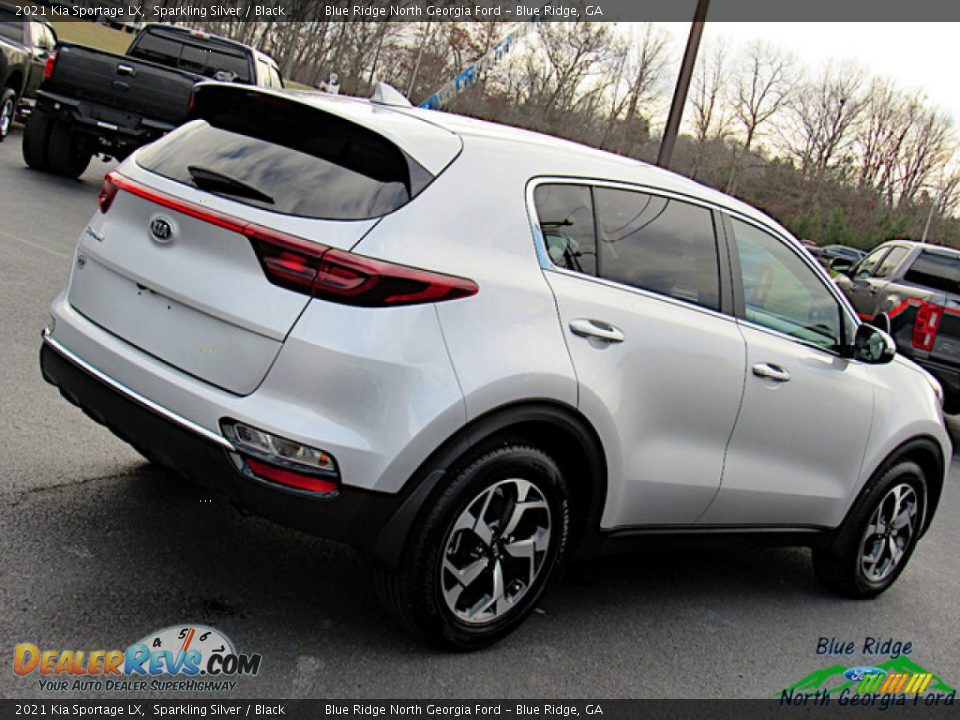 2021 Kia Sportage LX Sparkling Silver / Black Photo #24