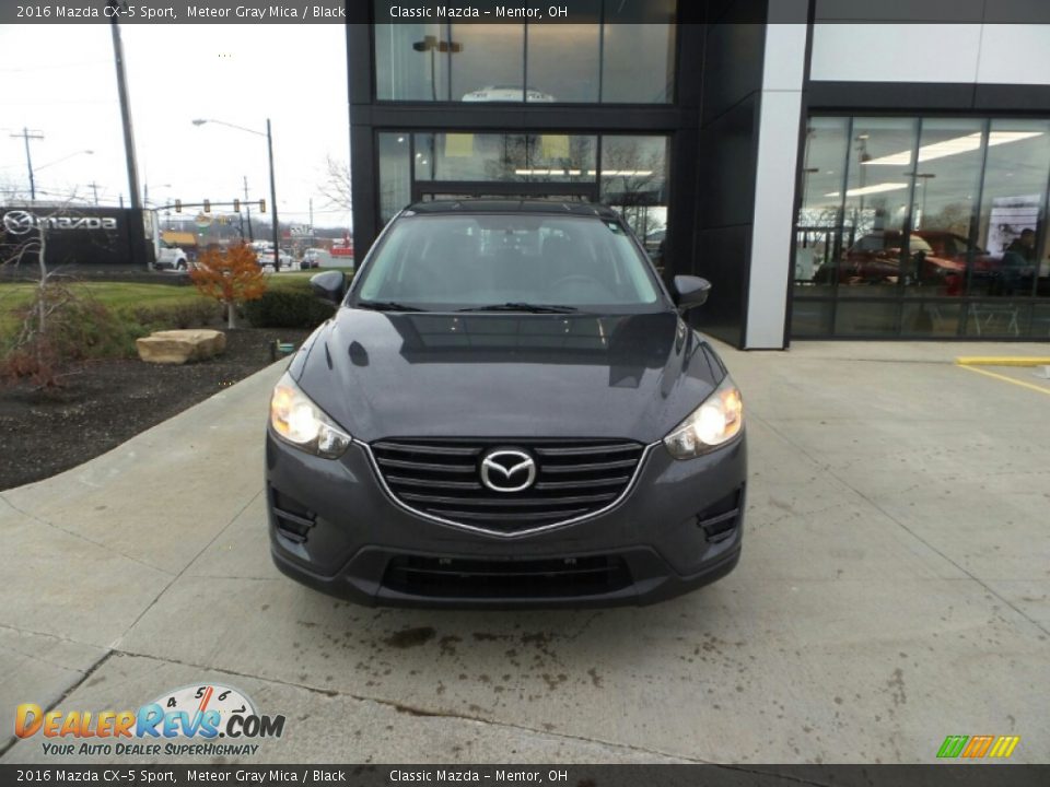 2016 Mazda CX-5 Sport Meteor Gray Mica / Black Photo #1