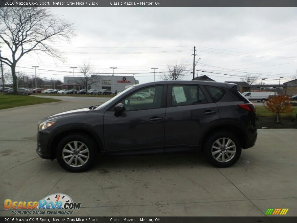 2016 Mazda CX-5 Sport Meteor Gray Mica / Black Photo #2