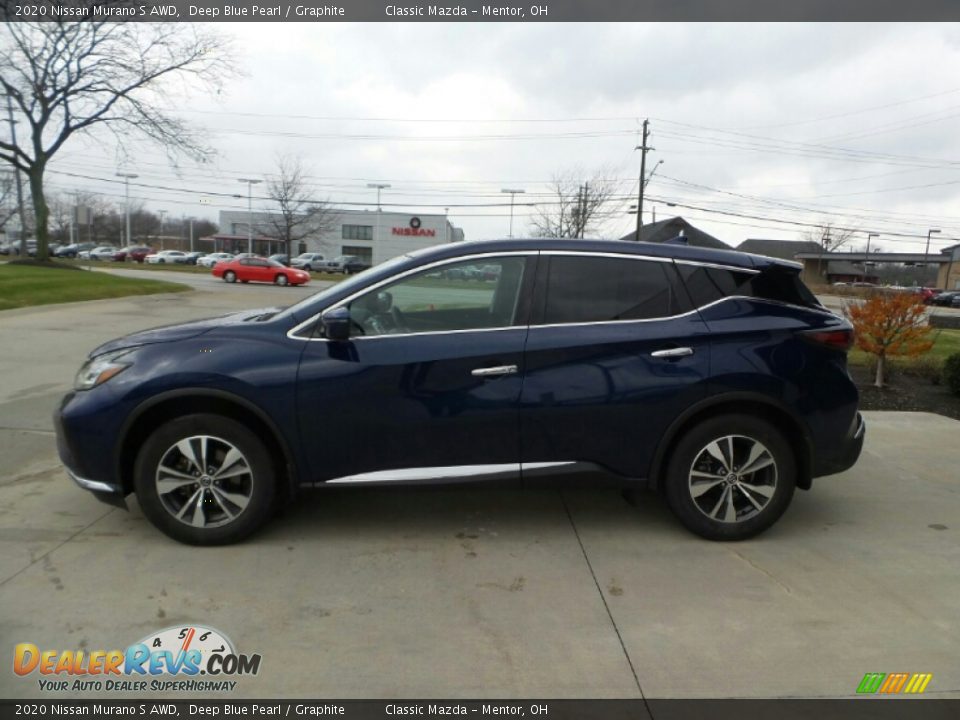 2020 Nissan Murano S AWD Deep Blue Pearl / Graphite Photo #2
