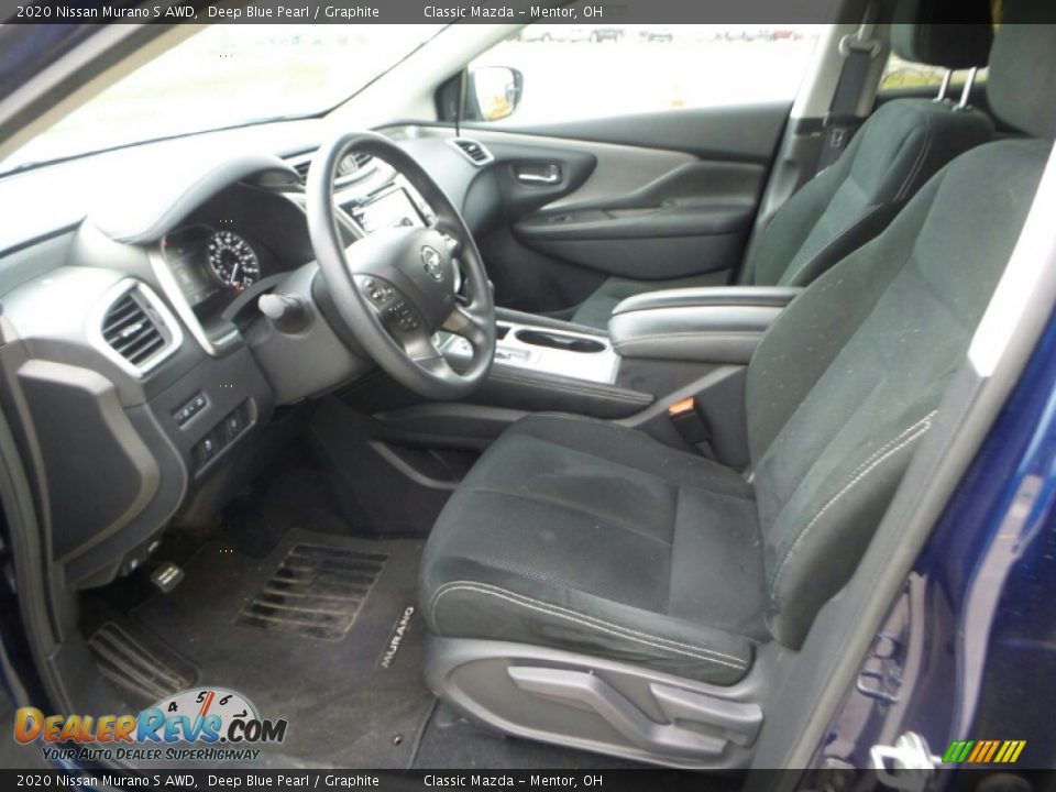 2020 Nissan Murano S AWD Deep Blue Pearl / Graphite Photo #3