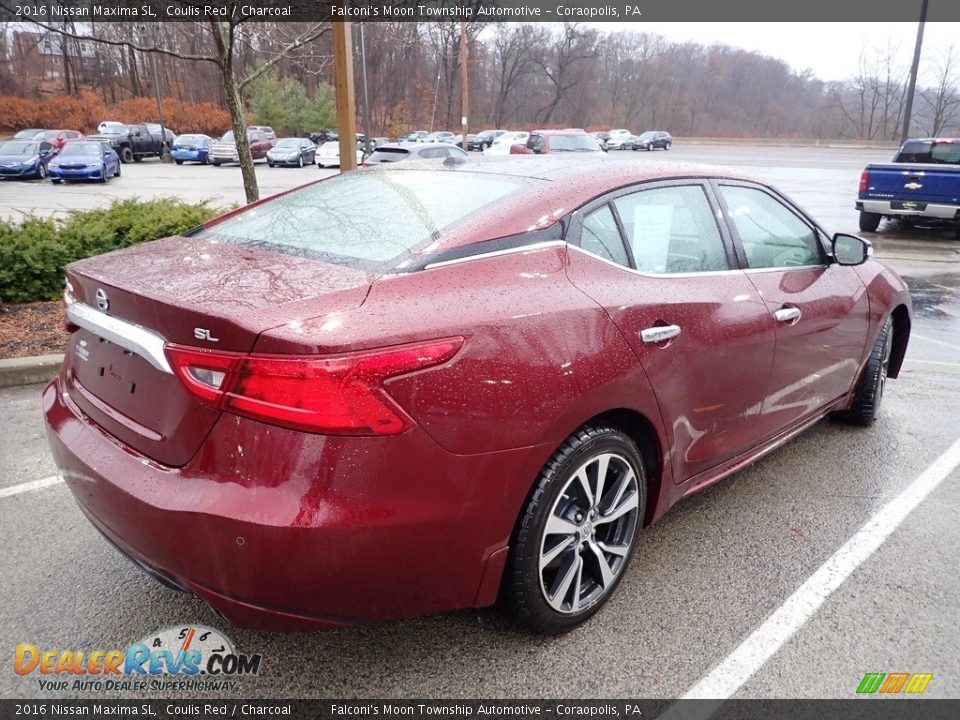 2016 Nissan Maxima SL Coulis Red / Charcoal Photo #2