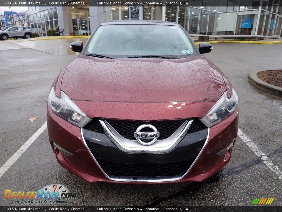 2016 Nissan Maxima SL Coulis Red / Charcoal Photo #4