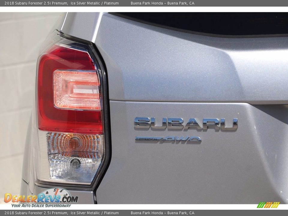 2018 Subaru Forester 2.5i Premium Ice Silver Metallic / Platinum Photo #7