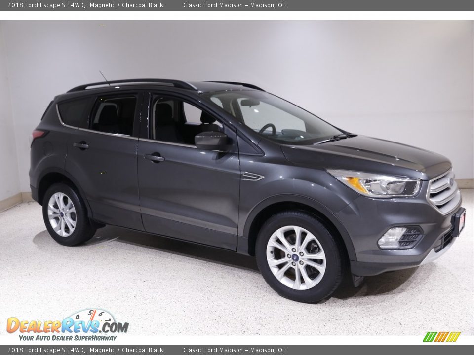 2018 Ford Escape SE 4WD Magnetic / Charcoal Black Photo #1
