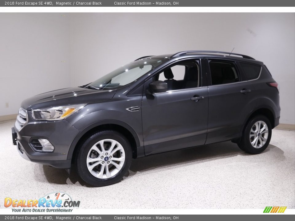2018 Ford Escape SE 4WD Magnetic / Charcoal Black Photo #3
