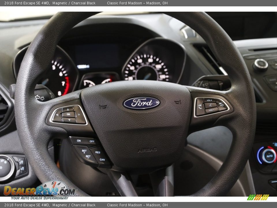 2018 Ford Escape SE 4WD Magnetic / Charcoal Black Photo #7