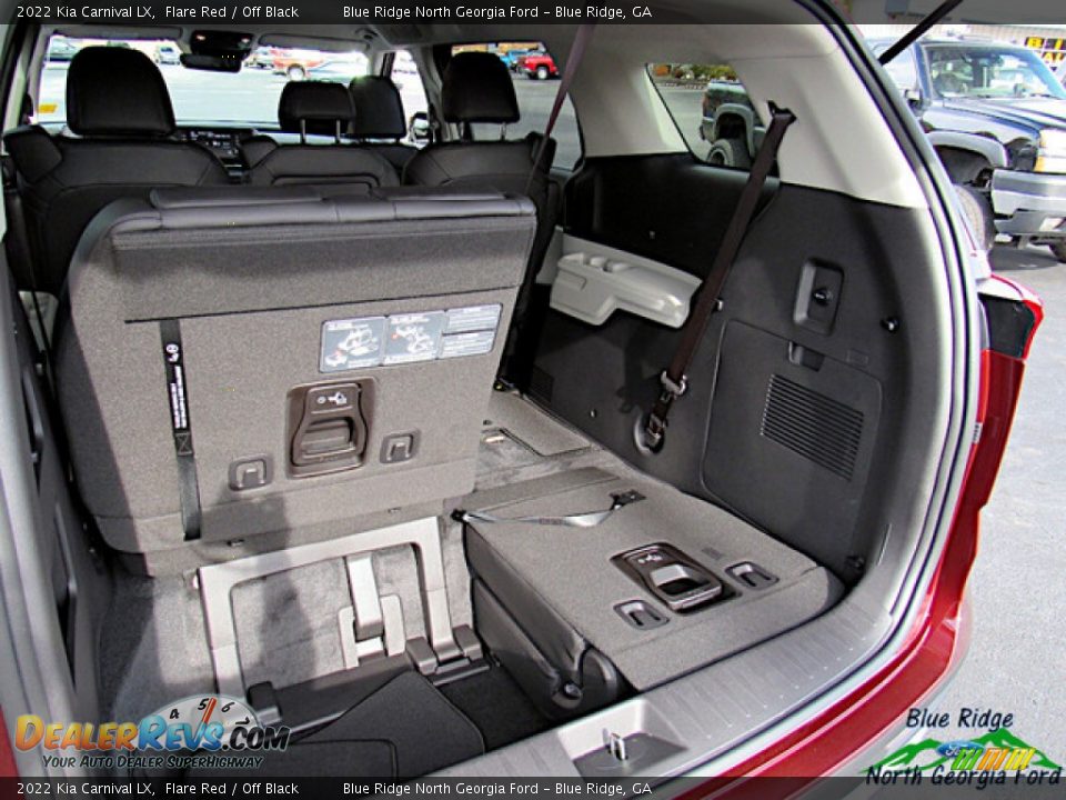 2022 Kia Carnival LX Flare Red / Off Black Photo #15