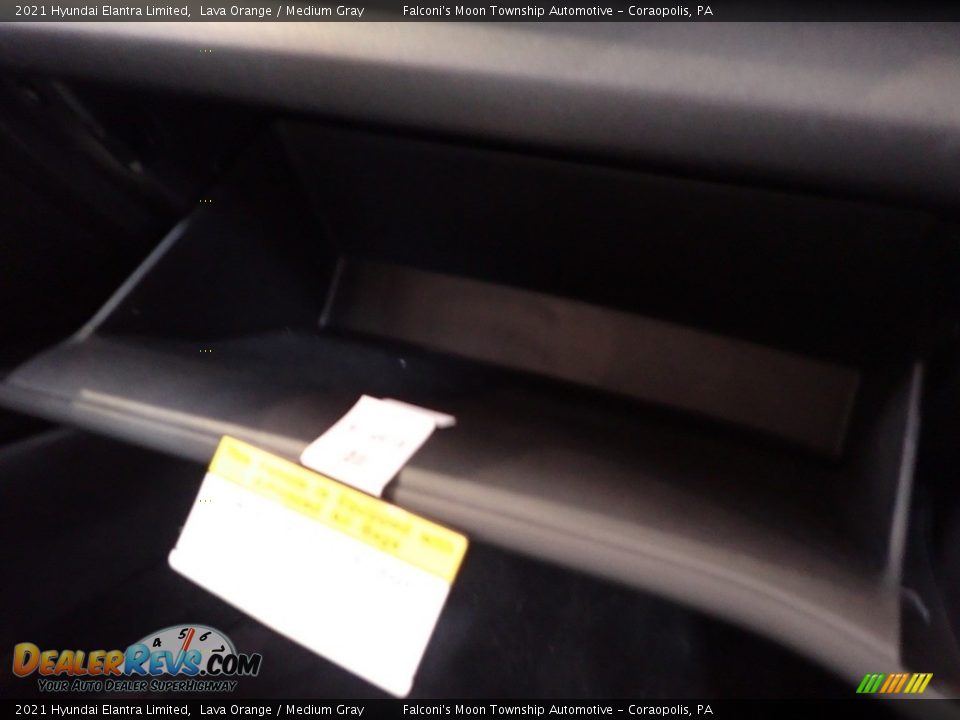 2021 Hyundai Elantra Limited Lava Orange / Medium Gray Photo #12