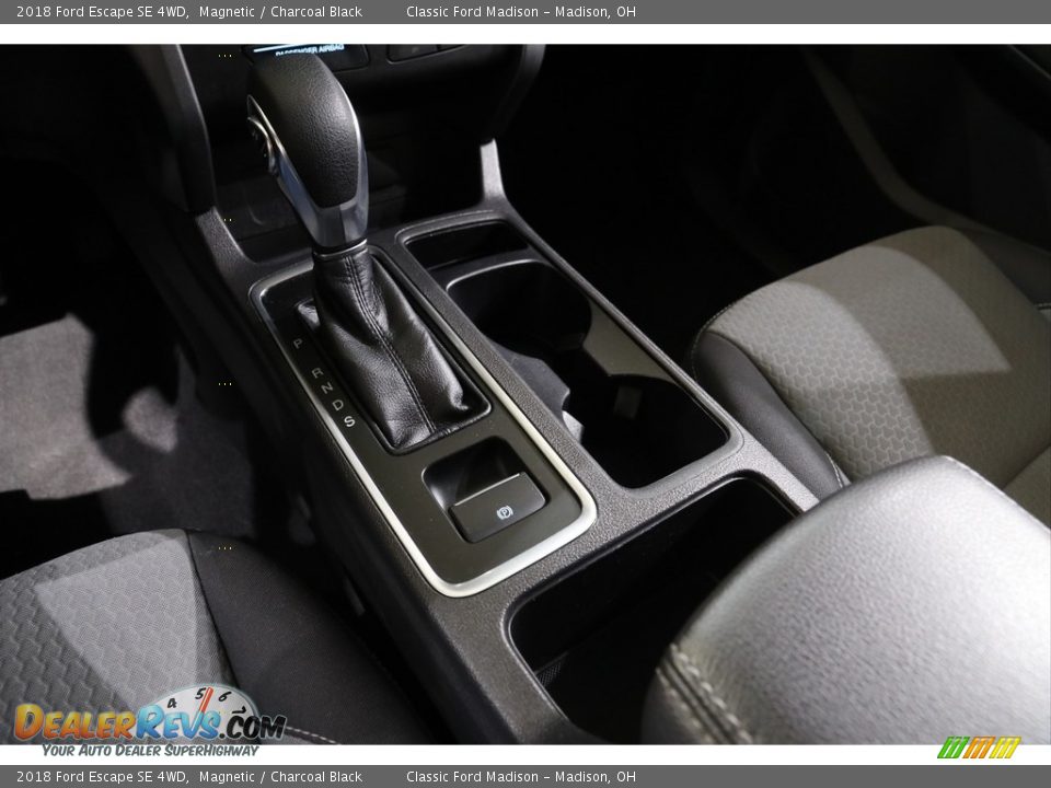 2018 Ford Escape SE 4WD Magnetic / Charcoal Black Photo #12