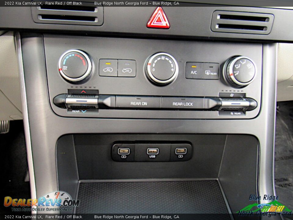 2022 Kia Carnival LX Flare Red / Off Black Photo #23