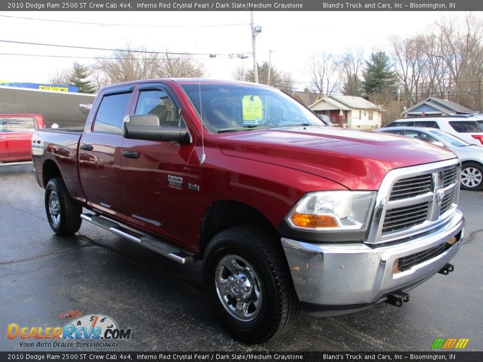 2010 Dodge Ram 2500 ST Crew Cab 4x4 Inferno Red Crystal Pearl / Dark Slate/Medium Graystone Photo #5