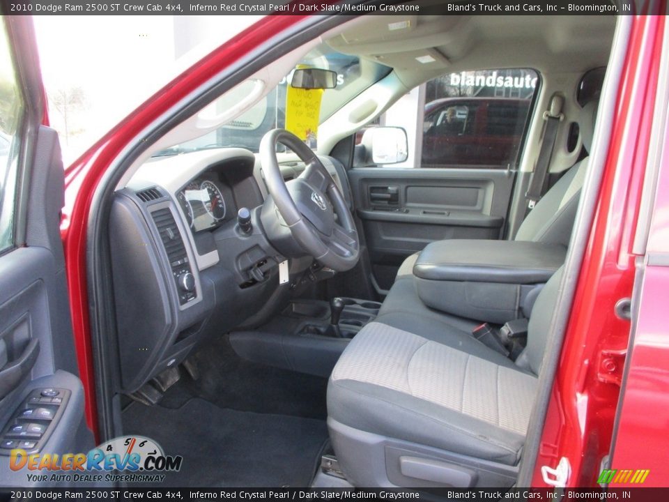 2010 Dodge Ram 2500 ST Crew Cab 4x4 Inferno Red Crystal Pearl / Dark Slate/Medium Graystone Photo #6