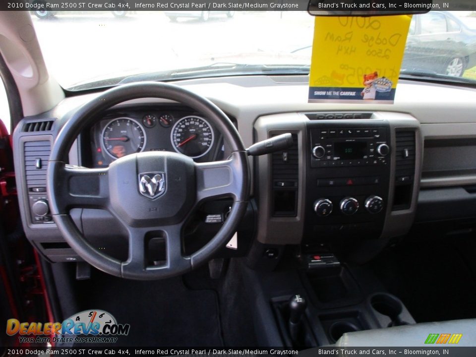 2010 Dodge Ram 2500 ST Crew Cab 4x4 Inferno Red Crystal Pearl / Dark Slate/Medium Graystone Photo #9
