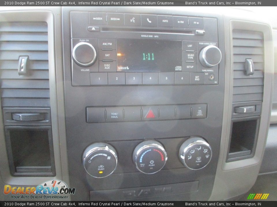 2010 Dodge Ram 2500 ST Crew Cab 4x4 Inferno Red Crystal Pearl / Dark Slate/Medium Graystone Photo #10