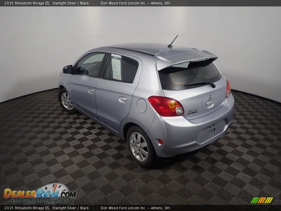 2015 Mitsubishi Mirage ES Starlight Silver / Black Photo #11