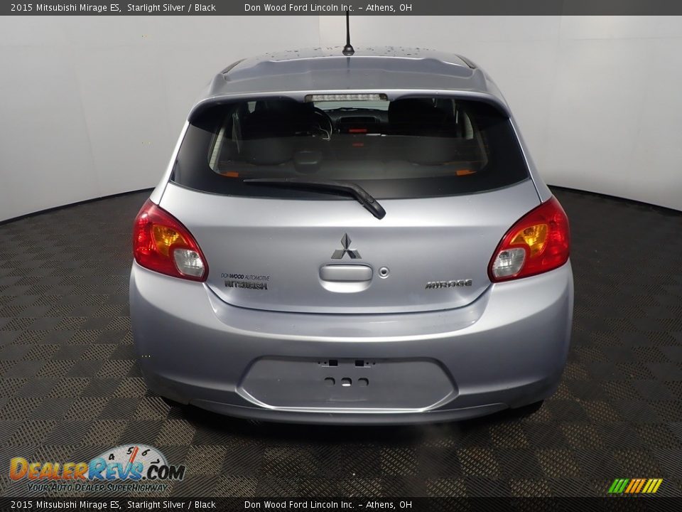 2015 Mitsubishi Mirage ES Starlight Silver / Black Photo #12