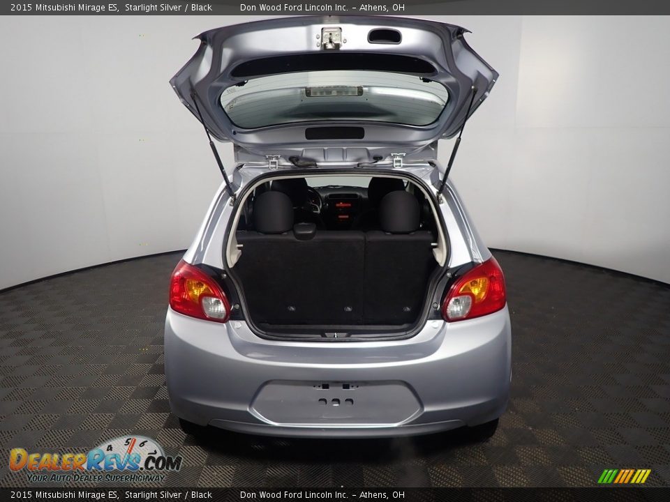 2015 Mitsubishi Mirage ES Starlight Silver / Black Photo #13