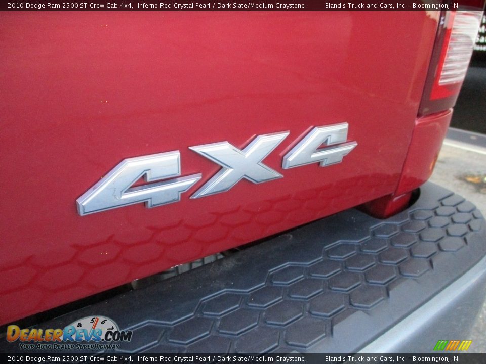 2010 Dodge Ram 2500 ST Crew Cab 4x4 Inferno Red Crystal Pearl / Dark Slate/Medium Graystone Photo #17