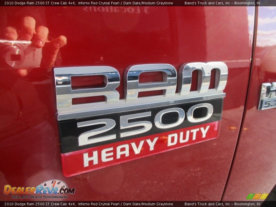 2010 Dodge Ram 2500 ST Crew Cab 4x4 Inferno Red Crystal Pearl / Dark Slate/Medium Graystone Photo #19