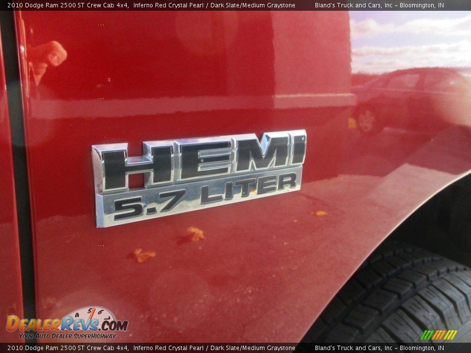 2010 Dodge Ram 2500 ST Crew Cab 4x4 Inferno Red Crystal Pearl / Dark Slate/Medium Graystone Photo #20
