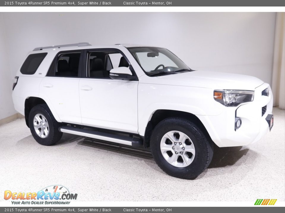 2015 Toyota 4Runner SR5 Premium 4x4 Super White / Black Photo #1