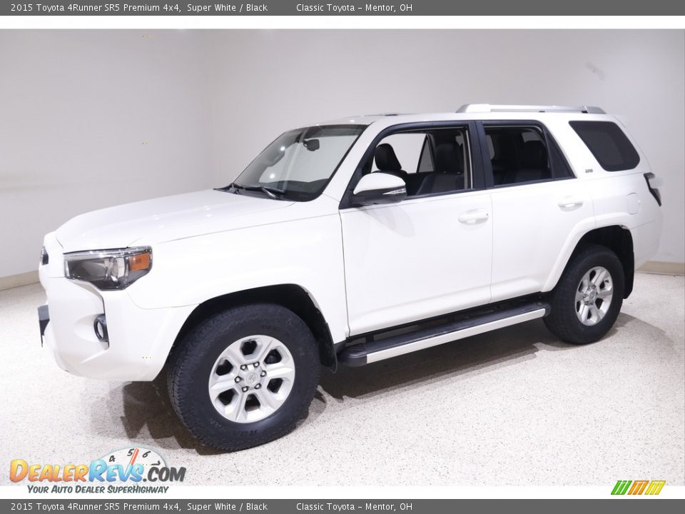 2015 Toyota 4Runner SR5 Premium 4x4 Super White / Black Photo #3