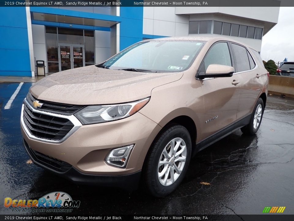 2019 Chevrolet Equinox LT AWD Sandy Ridge Metallic / Jet Black Photo #2