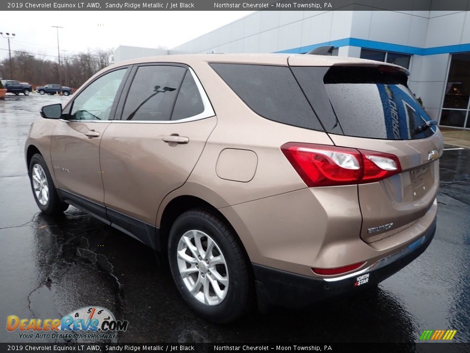 2019 Chevrolet Equinox LT AWD Sandy Ridge Metallic / Jet Black Photo #4