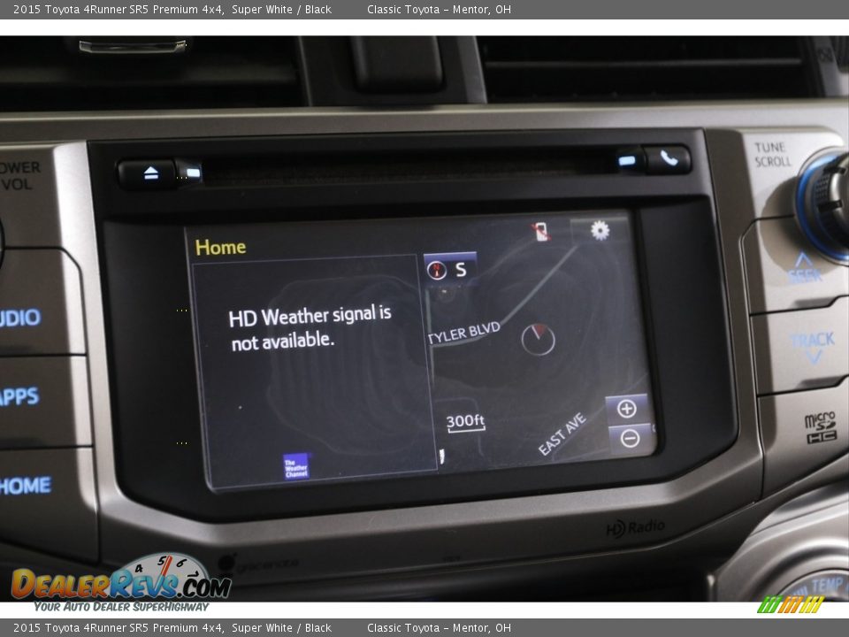 2015 Toyota 4Runner SR5 Premium 4x4 Super White / Black Photo #10