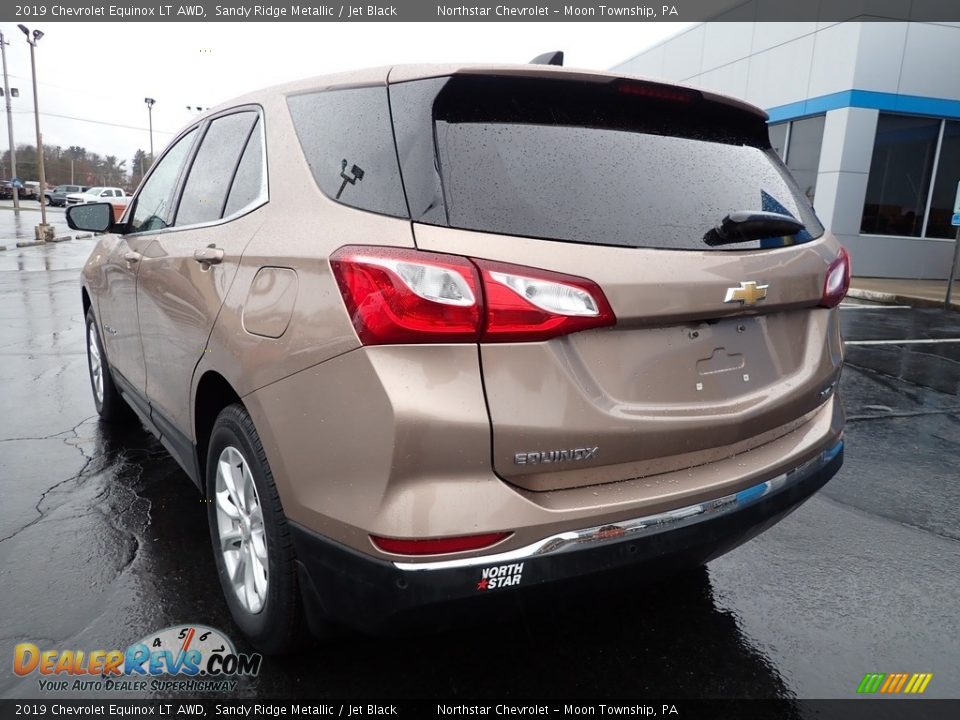 2019 Chevrolet Equinox LT AWD Sandy Ridge Metallic / Jet Black Photo #5