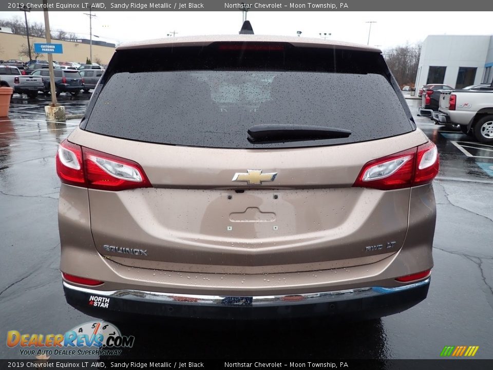 2019 Chevrolet Equinox LT AWD Sandy Ridge Metallic / Jet Black Photo #6
