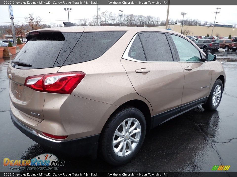 2019 Chevrolet Equinox LT AWD Sandy Ridge Metallic / Jet Black Photo #9