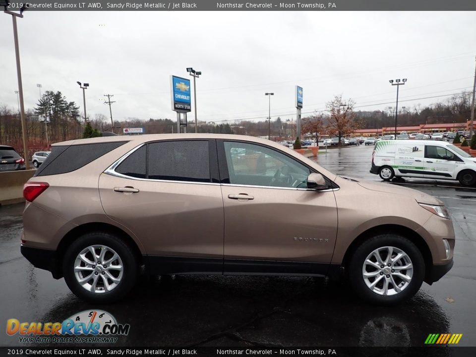 2019 Chevrolet Equinox LT AWD Sandy Ridge Metallic / Jet Black Photo #10