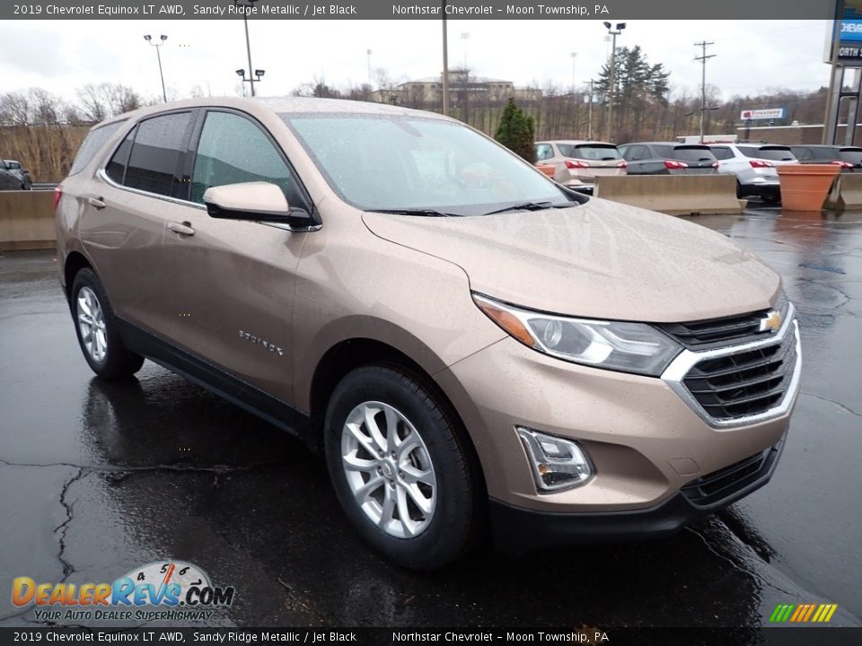 2019 Chevrolet Equinox LT AWD Sandy Ridge Metallic / Jet Black Photo #11