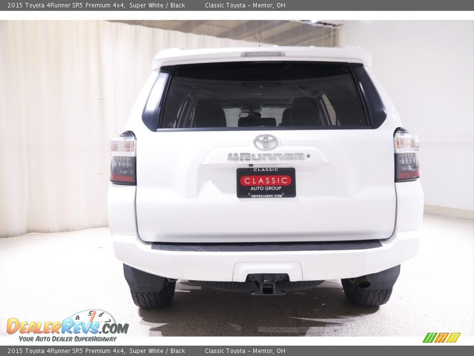 2015 Toyota 4Runner SR5 Premium 4x4 Super White / Black Photo #19