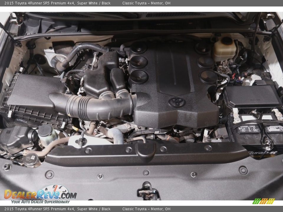 2015 Toyota 4Runner SR5 Premium 4x4 Super White / Black Photo #20