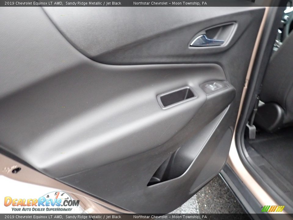 2019 Chevrolet Equinox LT AWD Sandy Ridge Metallic / Jet Black Photo #23