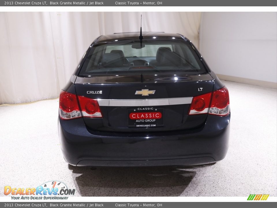 2013 Chevrolet Cruze LT Black Granite Metallic / Jet Black Photo #16