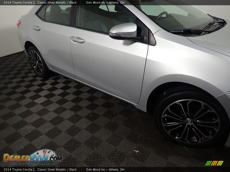 2014 Toyota Corolla S Classic Silver Metallic / Black Photo #4