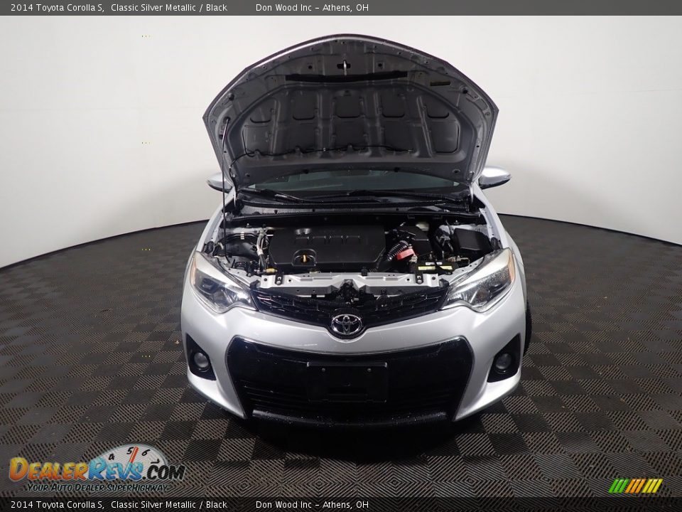 2014 Toyota Corolla S Classic Silver Metallic / Black Photo #6